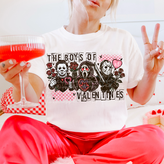 The boys of valentines png