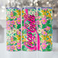 Cola Floral soda Tumbler