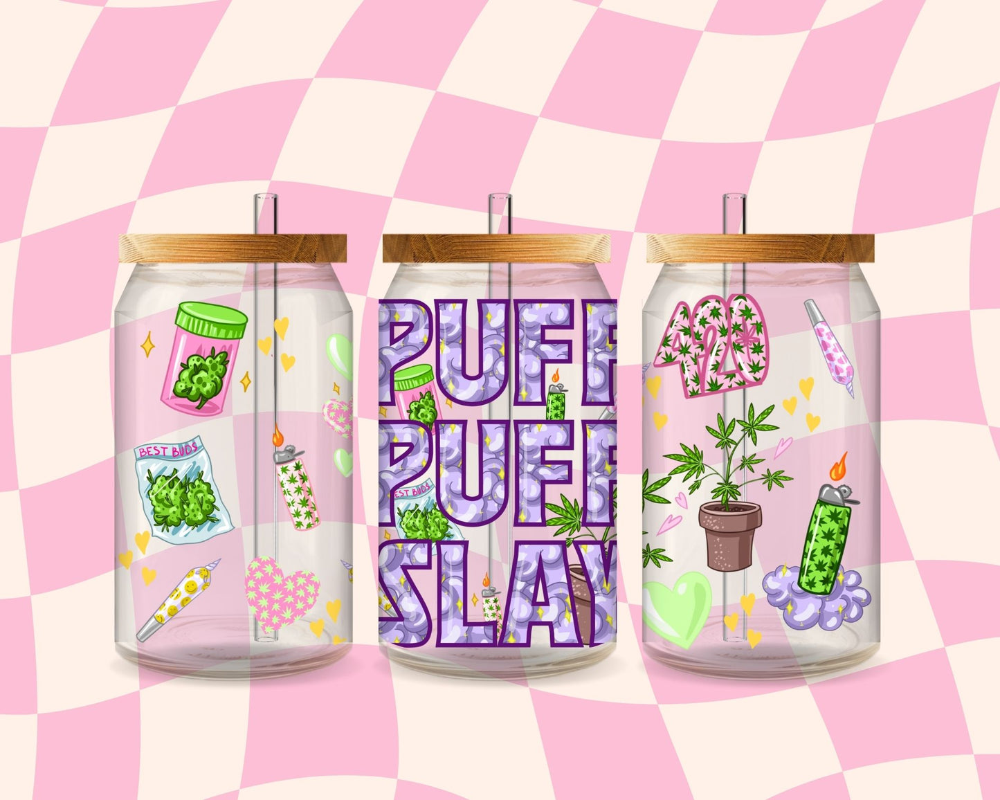 Puff puff slay 16 oz