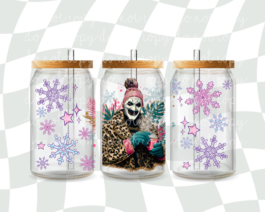 Boho Winter Art 16 oz