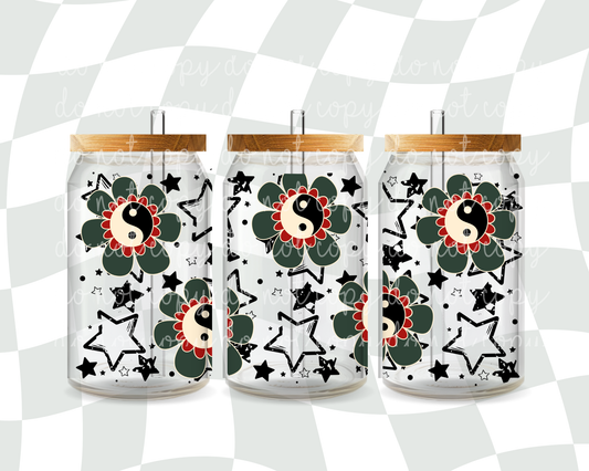 Yin Yang Flower 16 oz