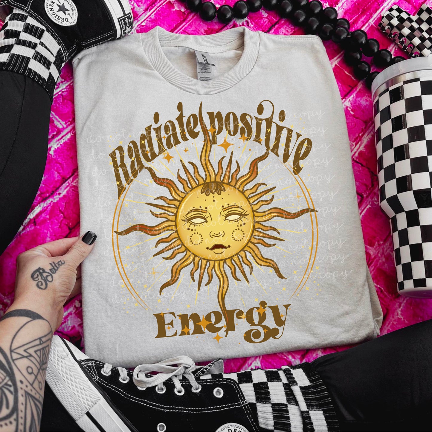 Radiate Positive Energy PNG