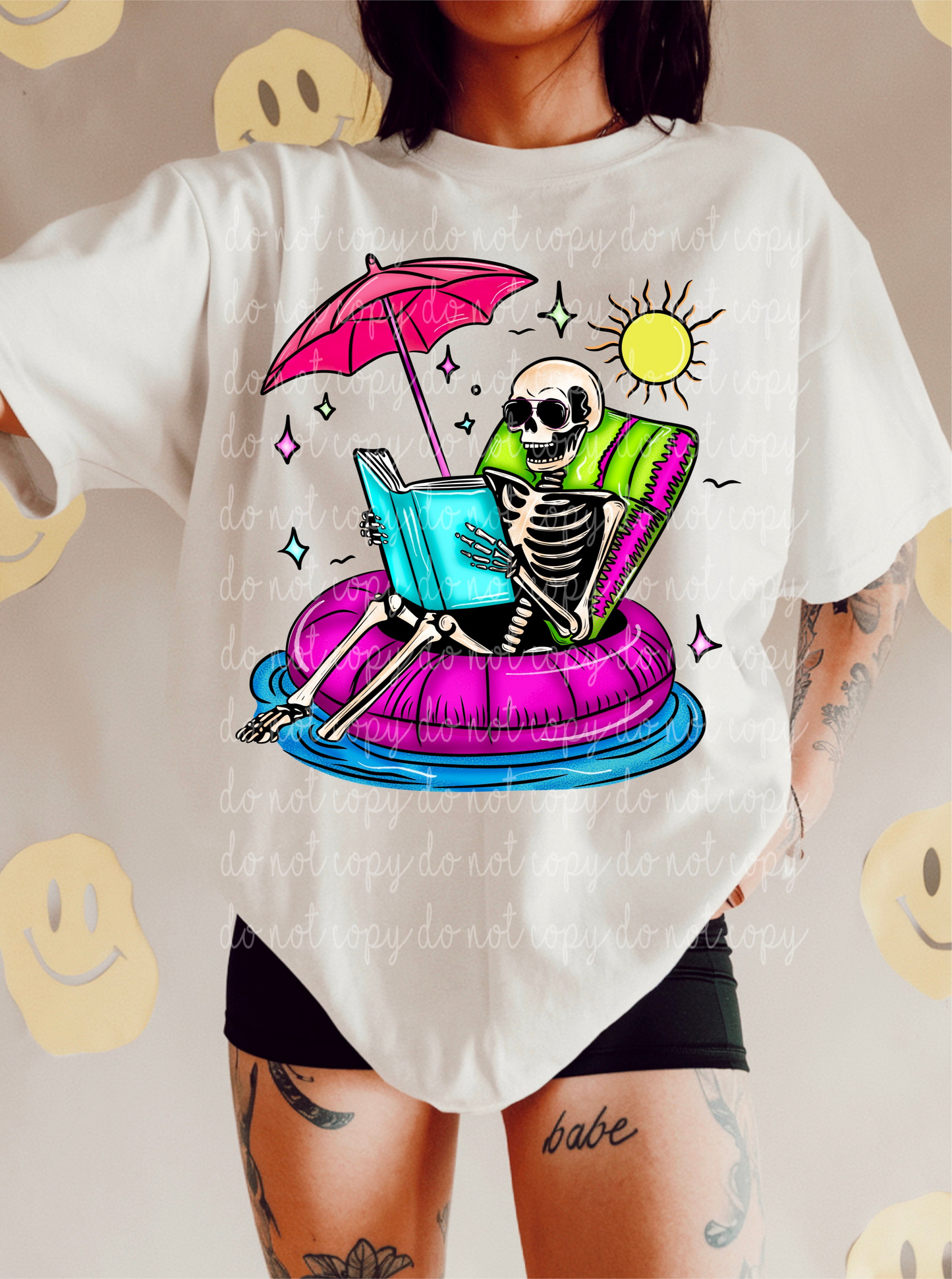 Paperbacks and Pool days w/ and w/o words PNG