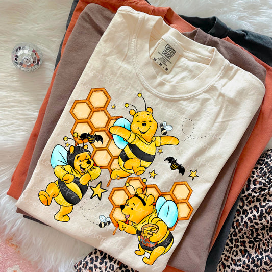 Bee Bear w/ pocket PNG