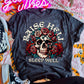 Raise Hell Sleep Well w/ sleeves PNG