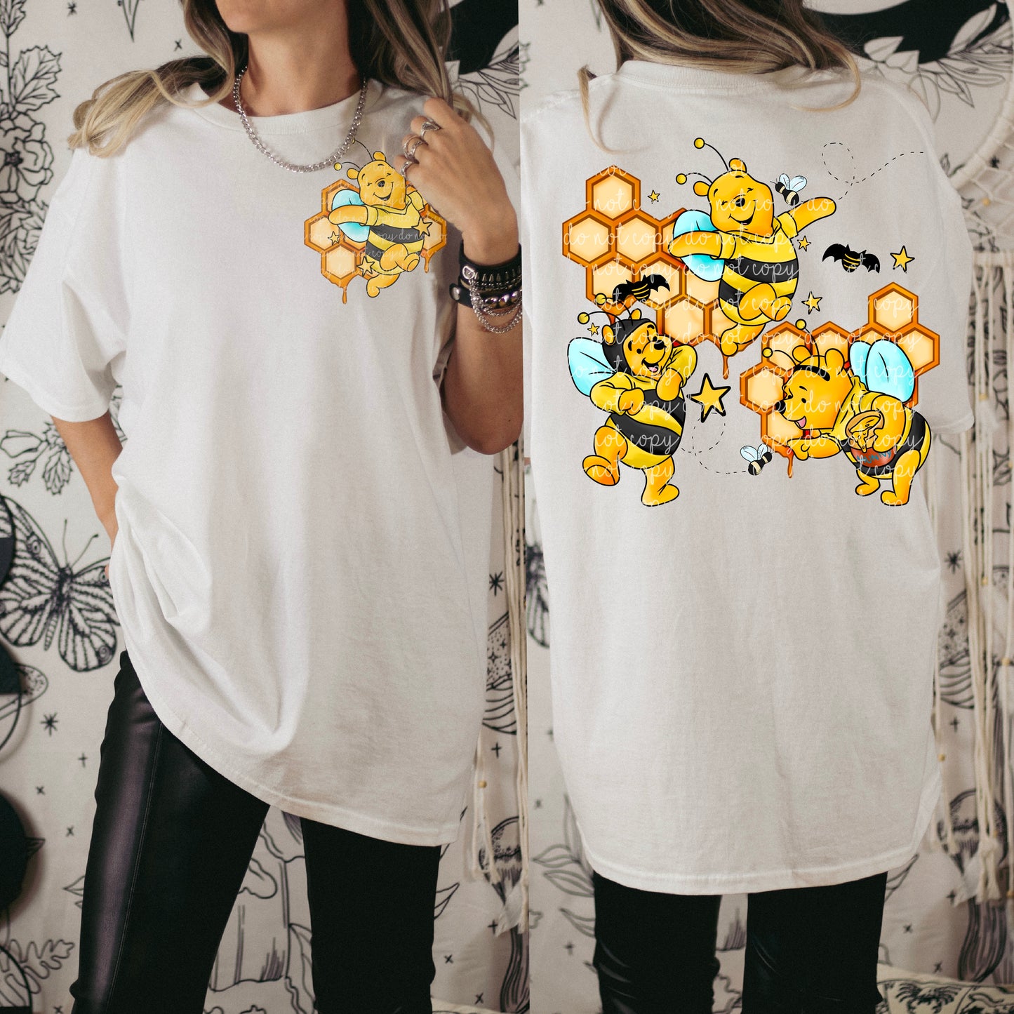 Bee Bear w/ pocket PNG