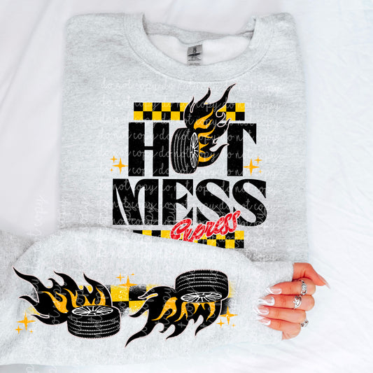 Hot mess express w/ sleeves  PNG