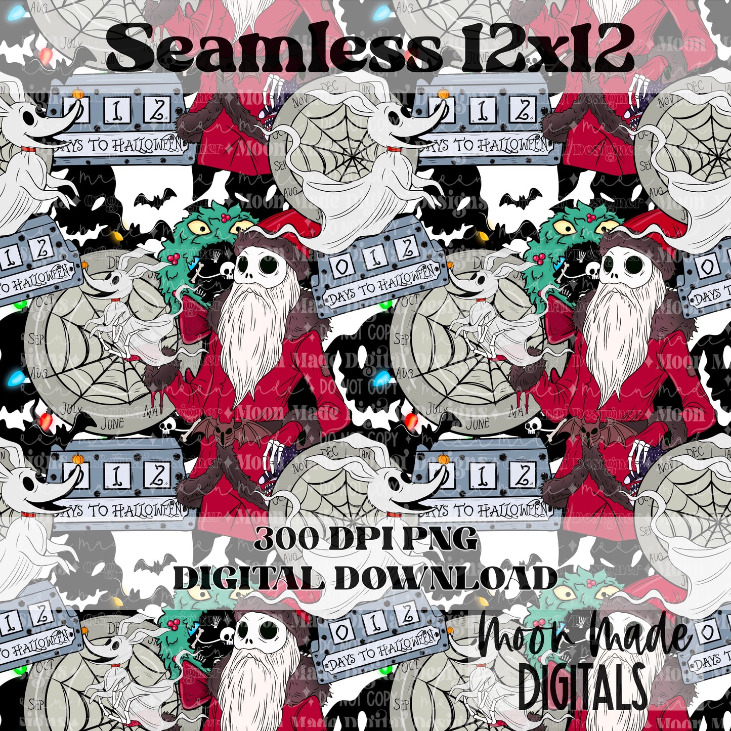 Christmas nightmare Seamless