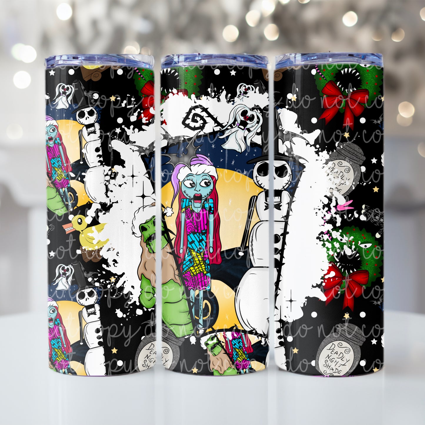 Nightmare before Nutcracker Tumbler Wrap