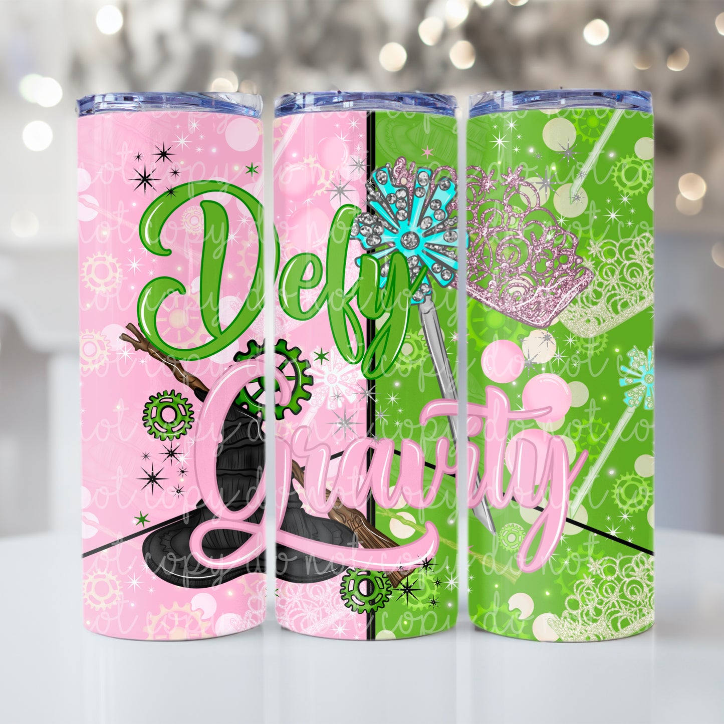 Defy Gravity Tumbler Wrap