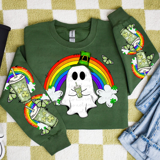 St Patricks Ghost w/sleeves png
