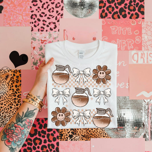 Coffee is obsessed with me w/ and w/o words PNG