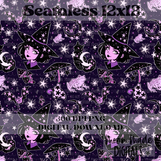 Witch Seamless [3 colorways]