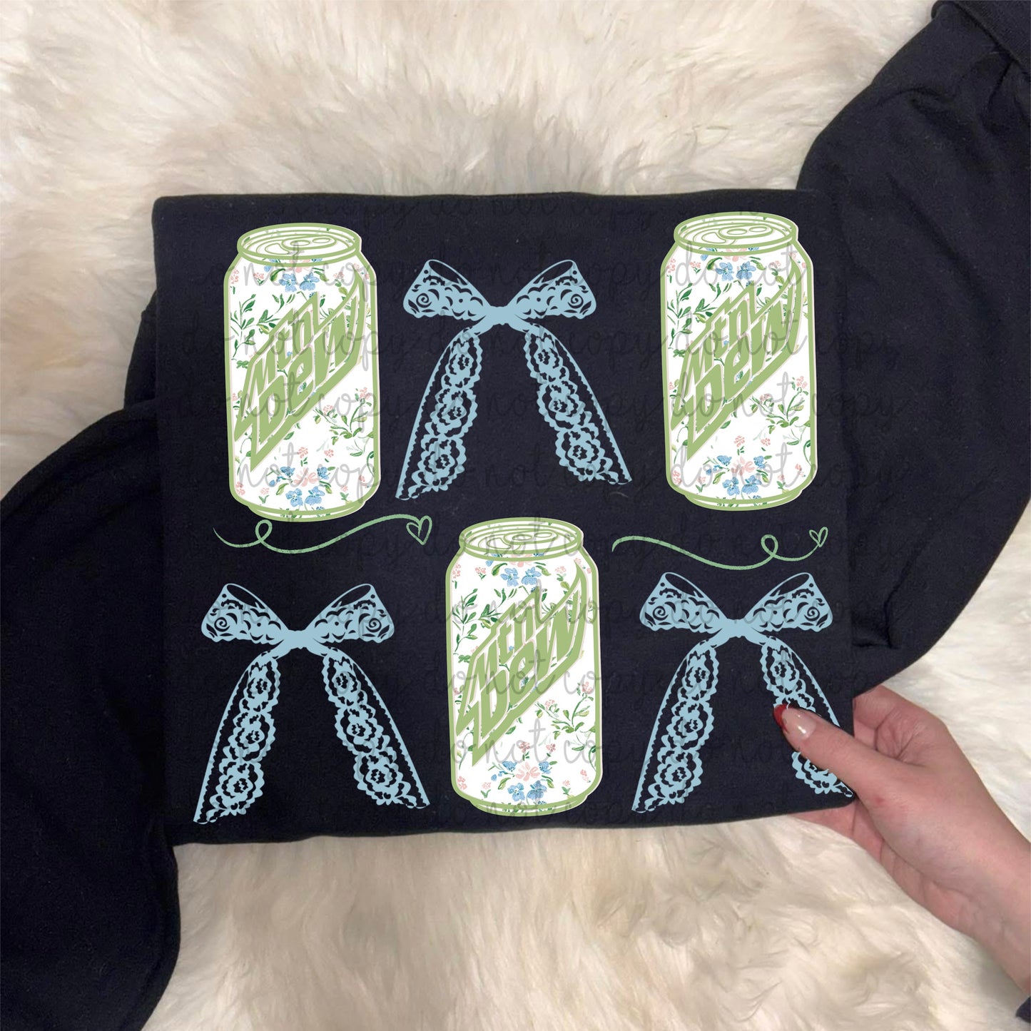 Mt Dew Granny Bows PNG
