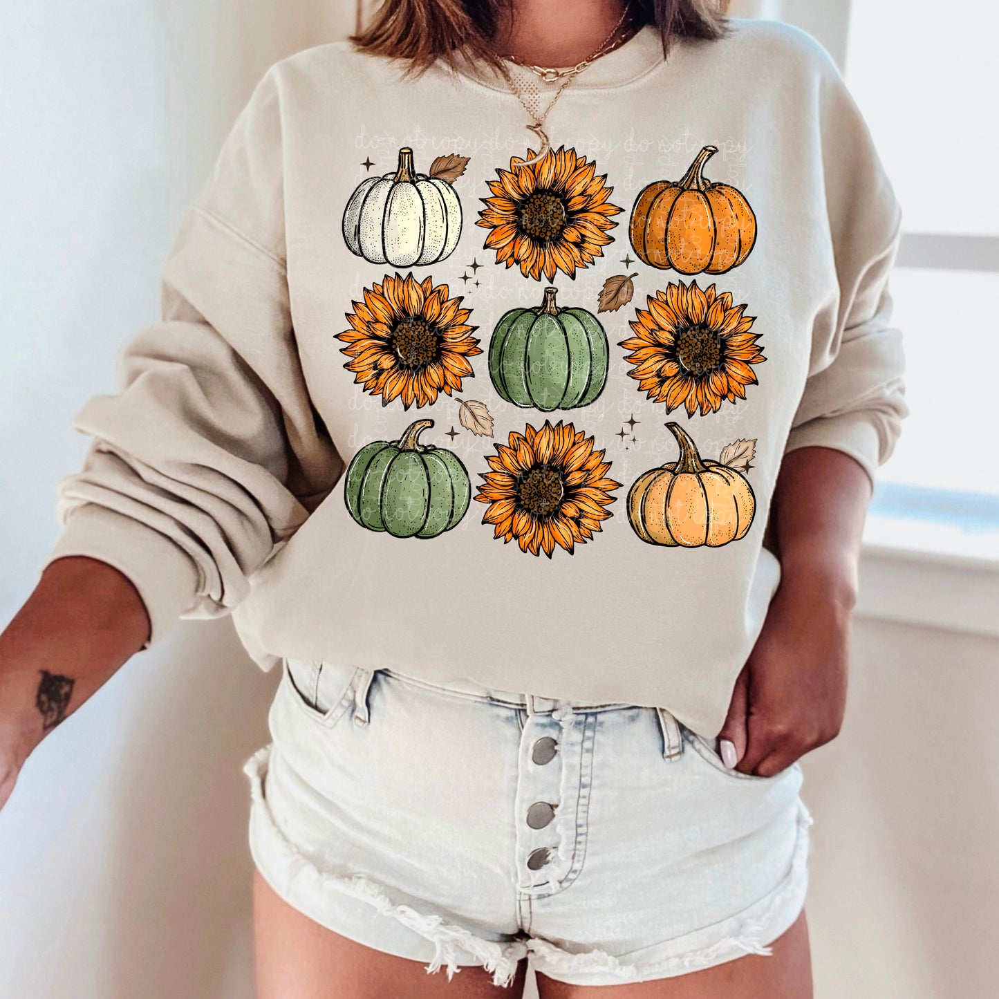 Sunflower Pumpkin Patch PNG