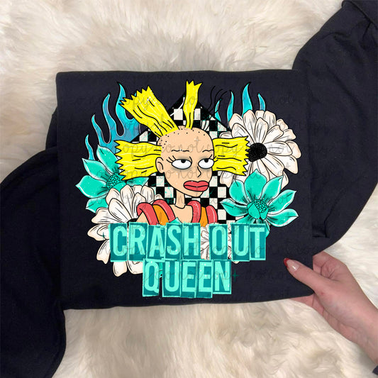 Crash out Queen PNG
