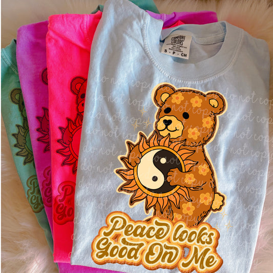 Peace Looks Good on Me PNG