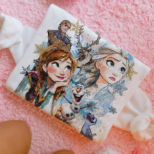Frozen Girls PNG