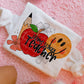 Homeschool Teacher Apple Smile PNG