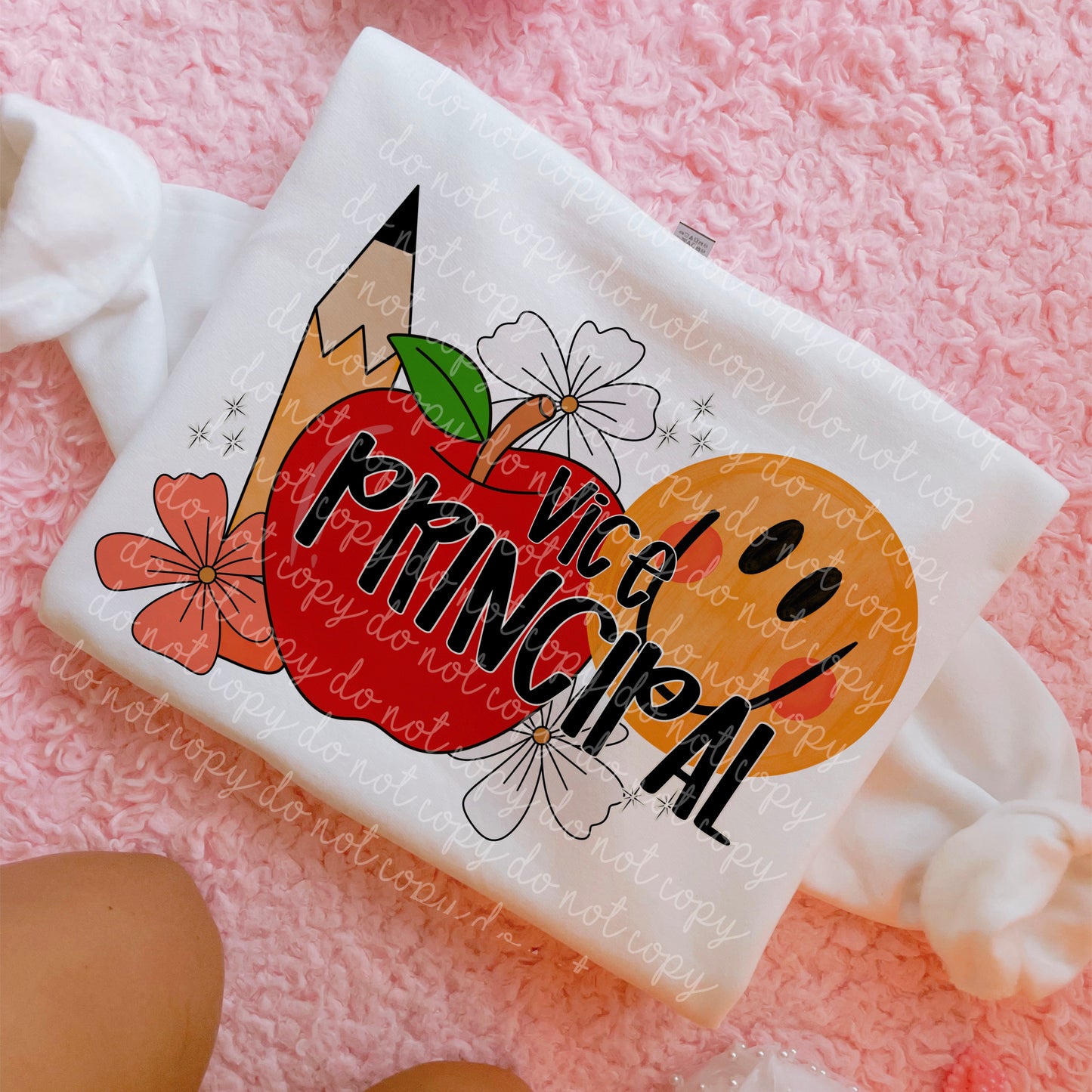 Vice Principal Apple Smile PNG