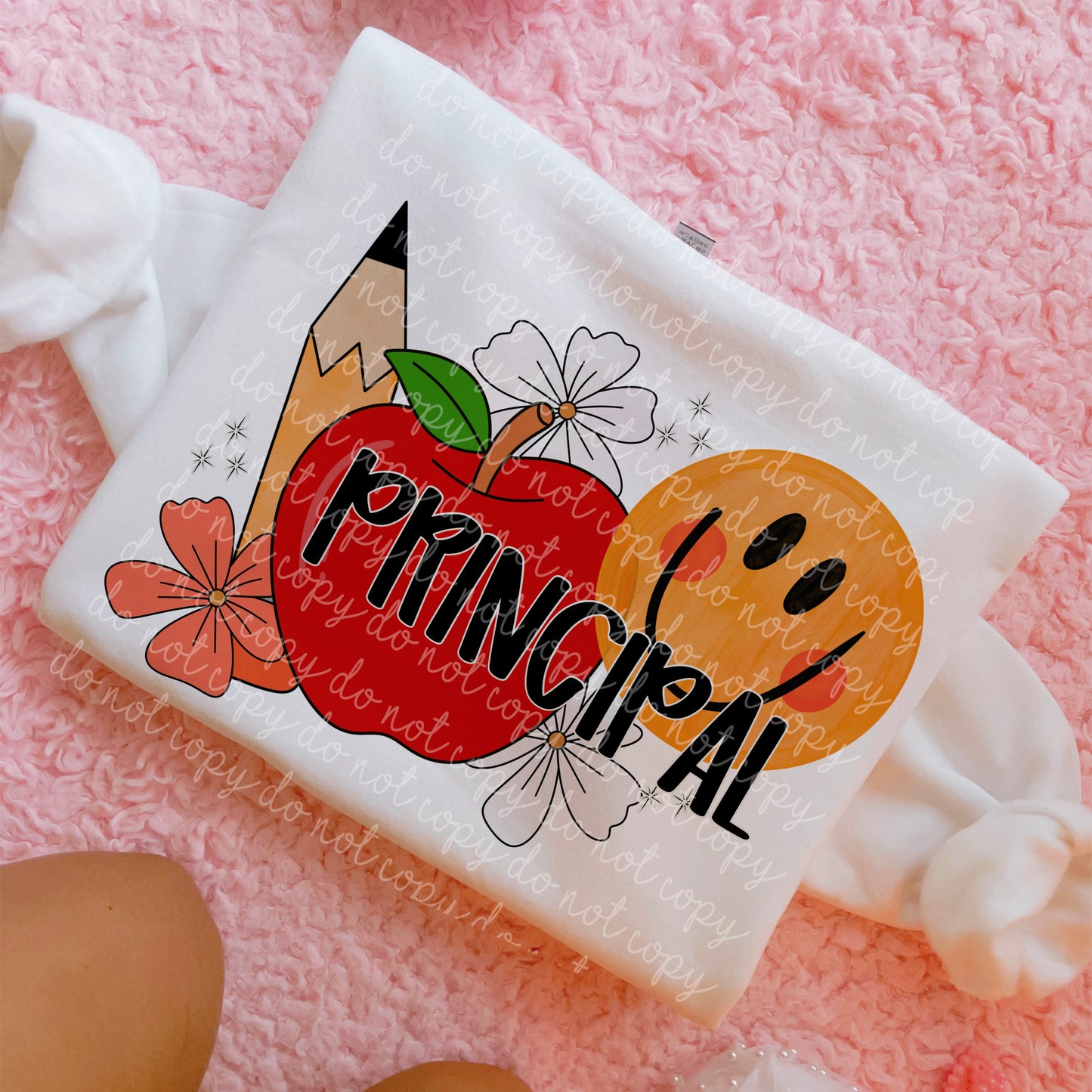 Principal Apple Smile PNG