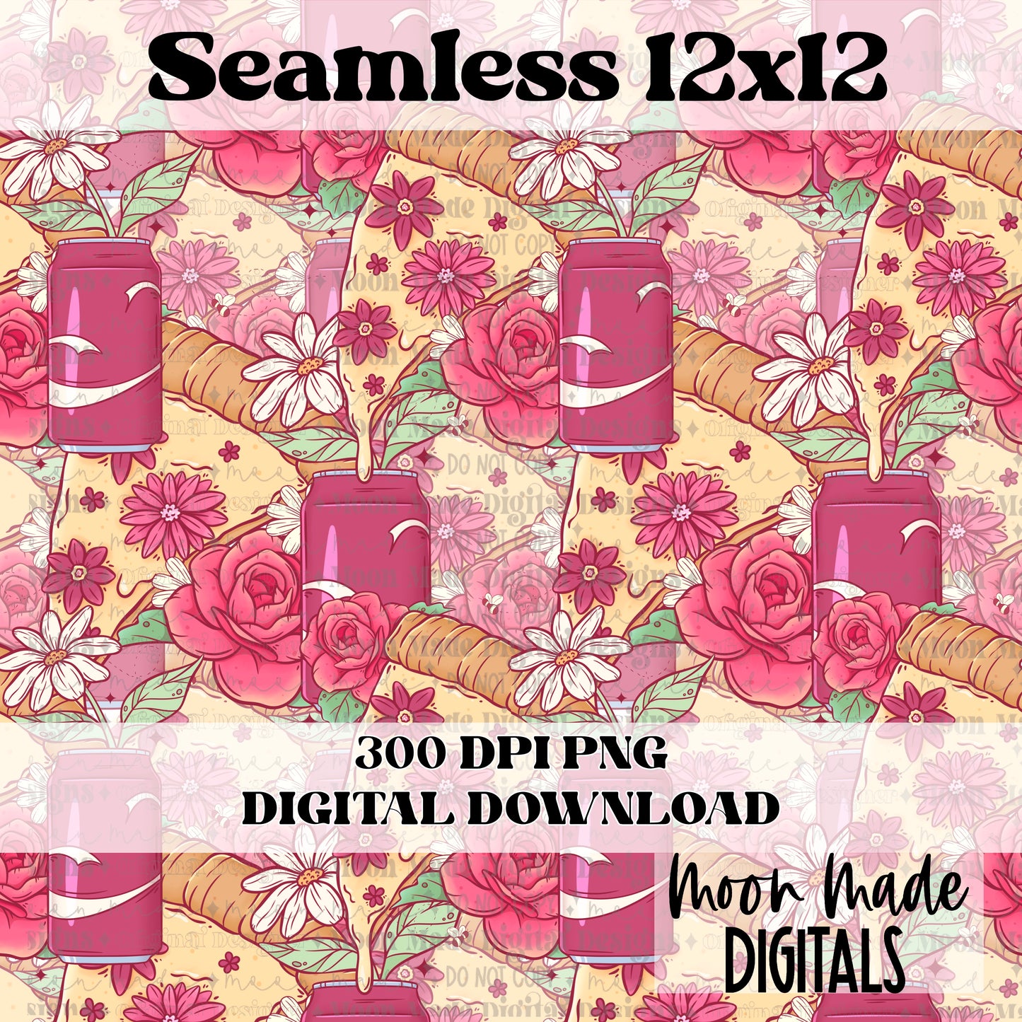 Spring Snack Seamless