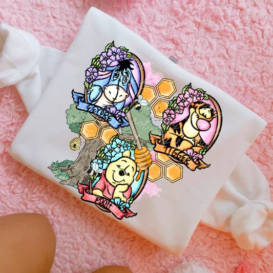 Bear and Friends PNG