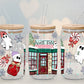 North Pole Bakery 16oz Glass Wrap