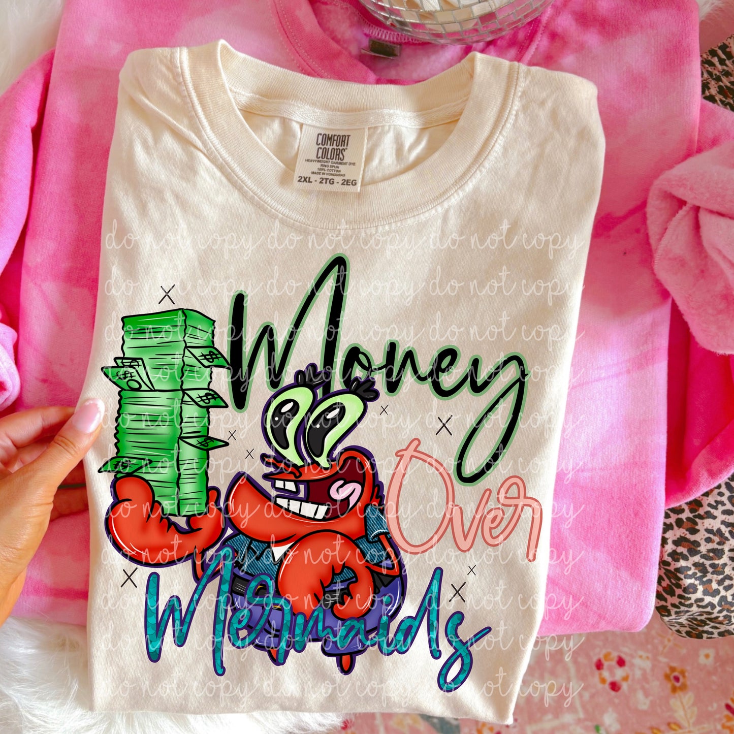 Money over Mermaids PNG