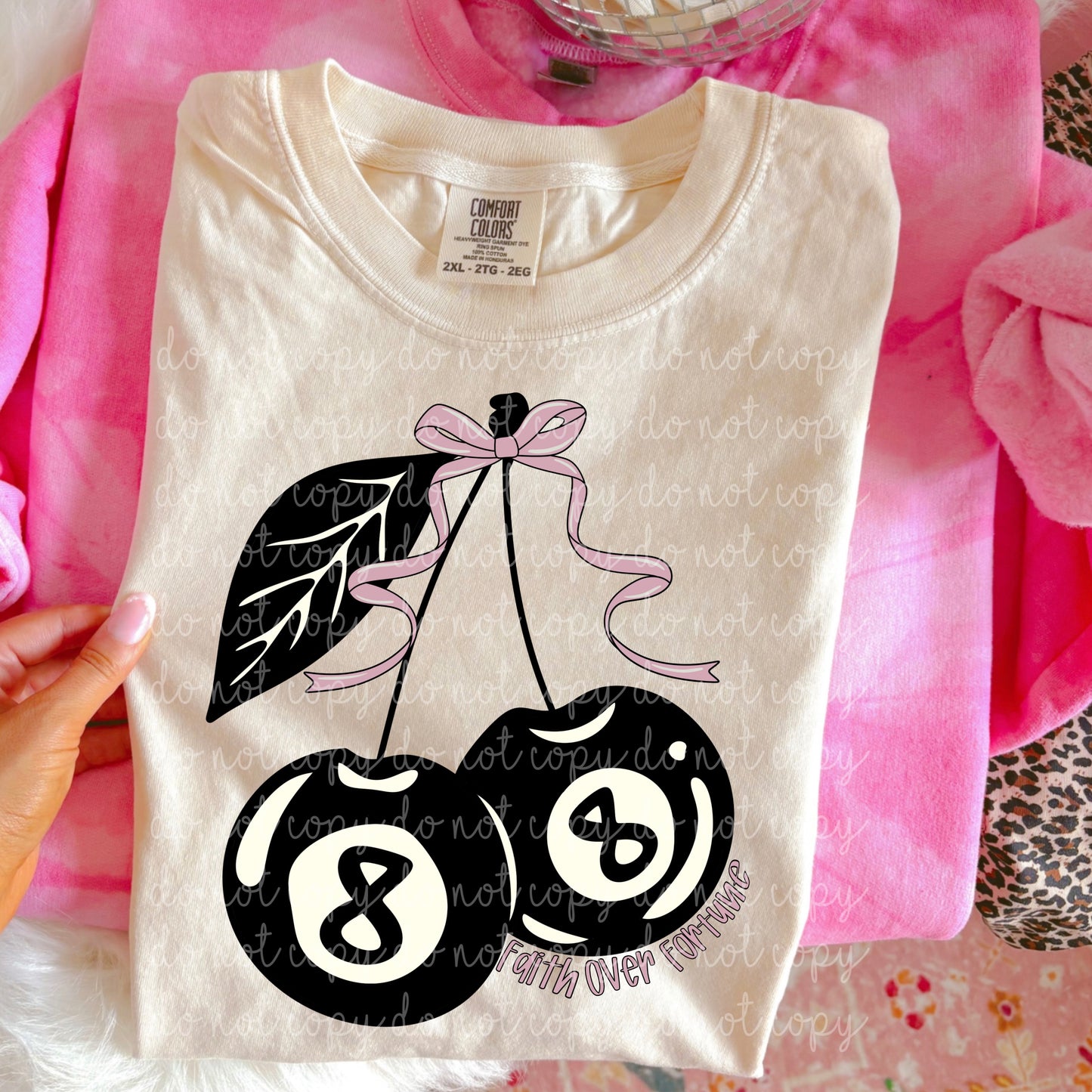 Faith over Fortune PNG