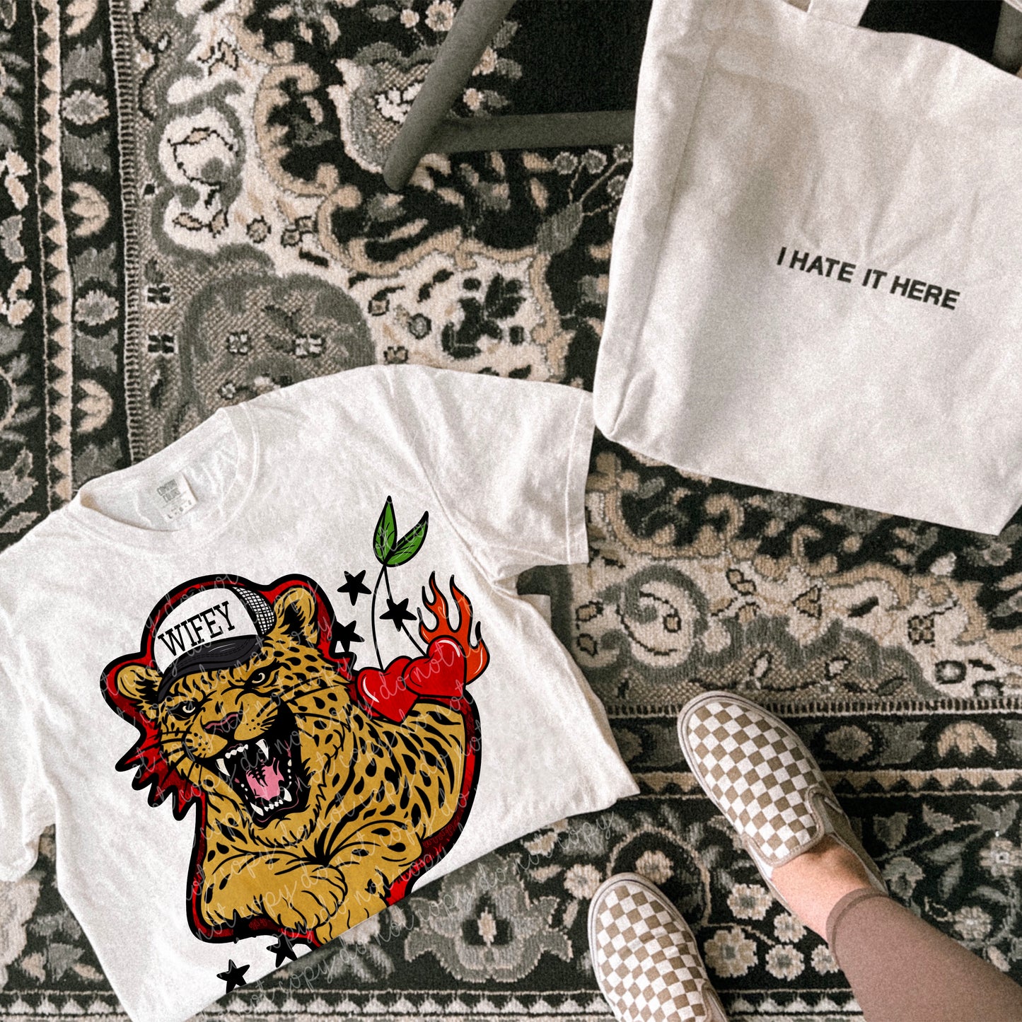 Wifey Leopard PNG