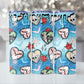 Season Creeping Tattoo Heart Tumbler Wrap