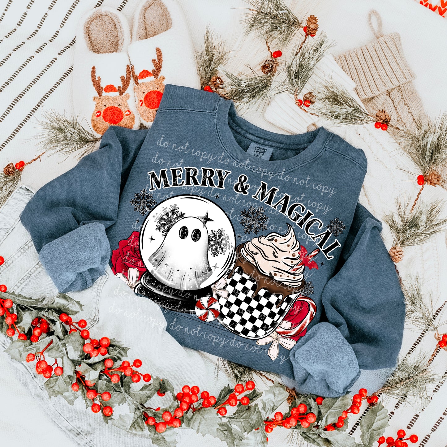 Merry & Magical w/ Sleeves PNG