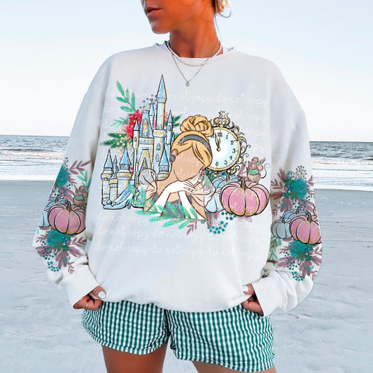 Princess Cinder Floral w/Sleeve PNG