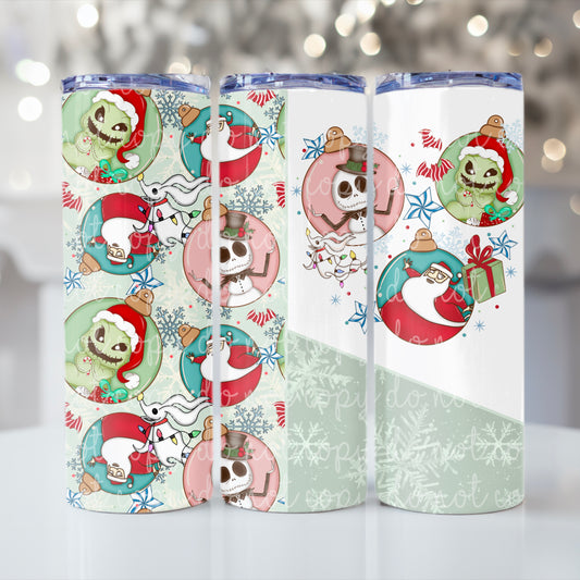 NBC Christmas Tumbler Wrap