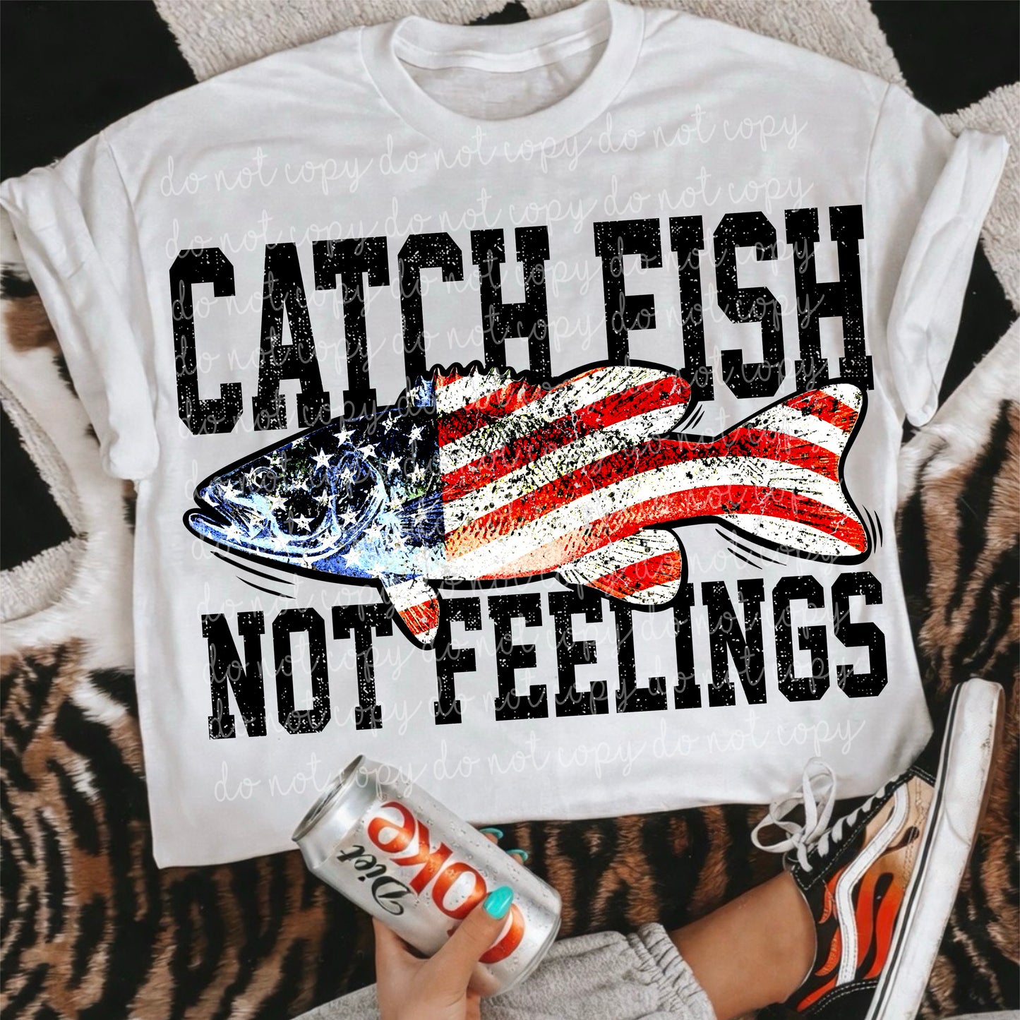 Catch Fish Not Feelings PNG