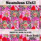 Pink USA Presidents Seamless