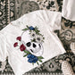 Floral Skull PNG