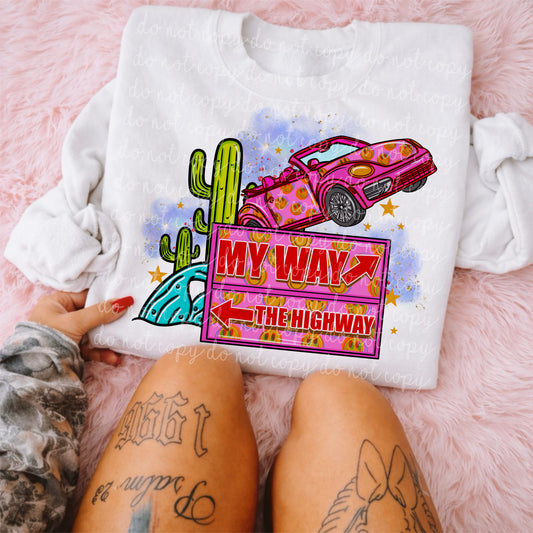 My Way or the Highway PNG