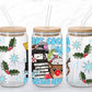 Hot Cocoa & Christmas Movies 16oz Glass Wrap