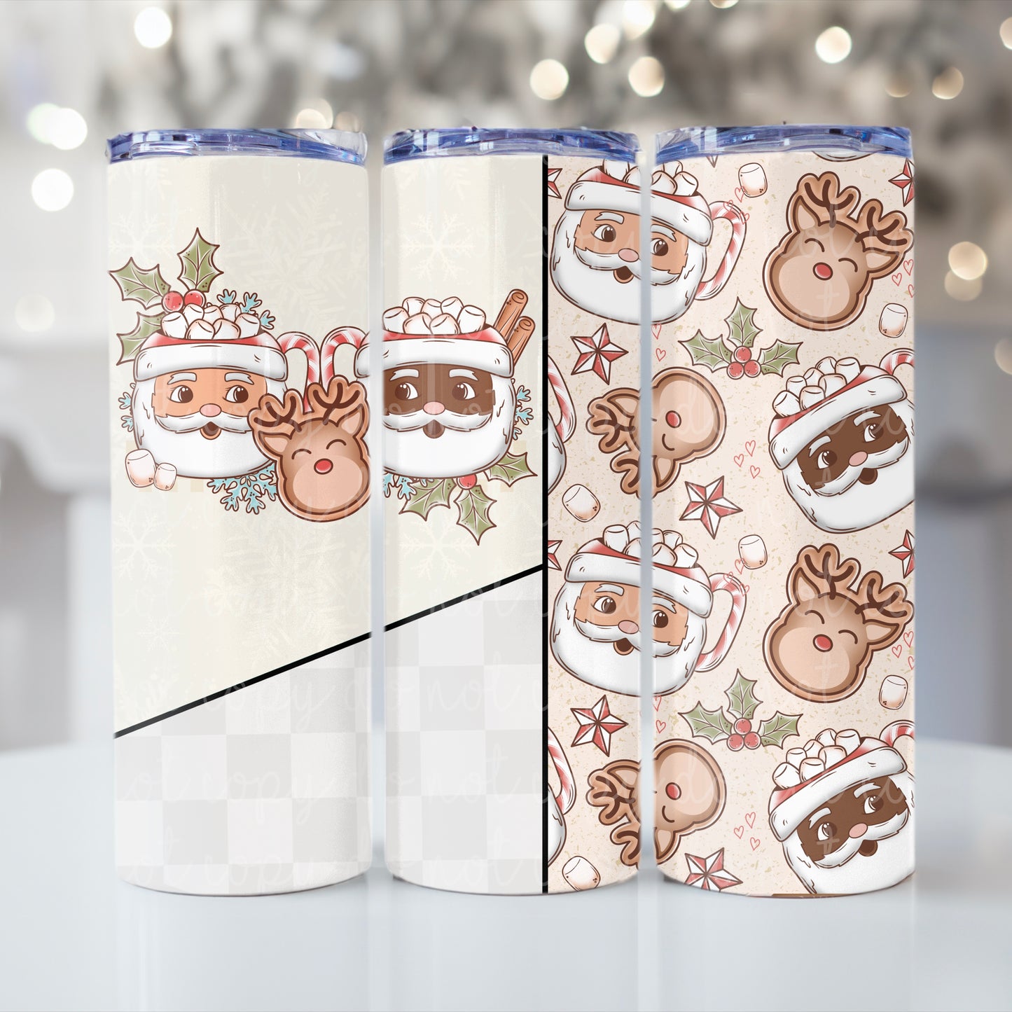 Merry Mugs Tumbler Wrap