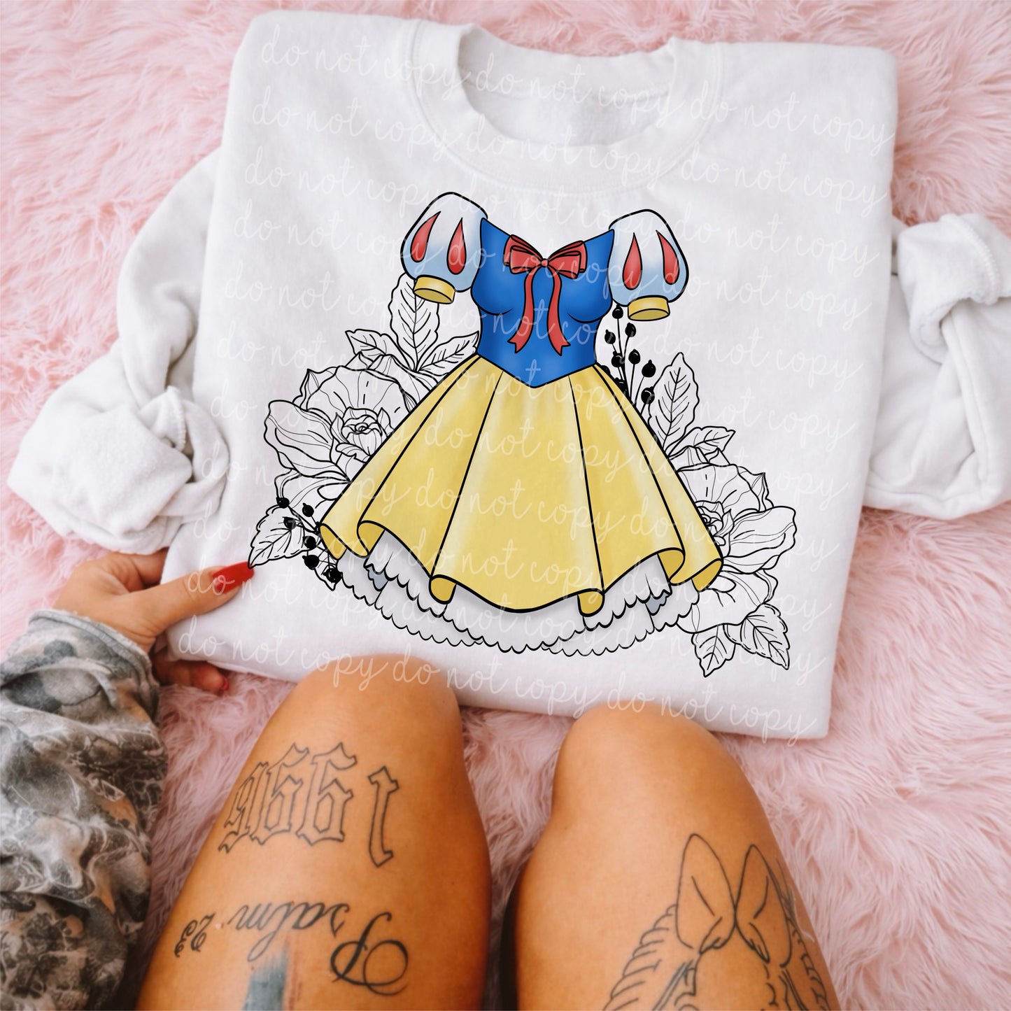Snow White Dress PNG