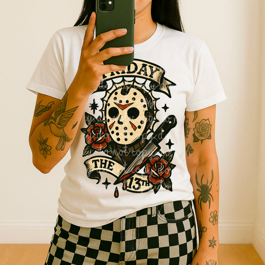 Friday the 13th Tattoo PNG