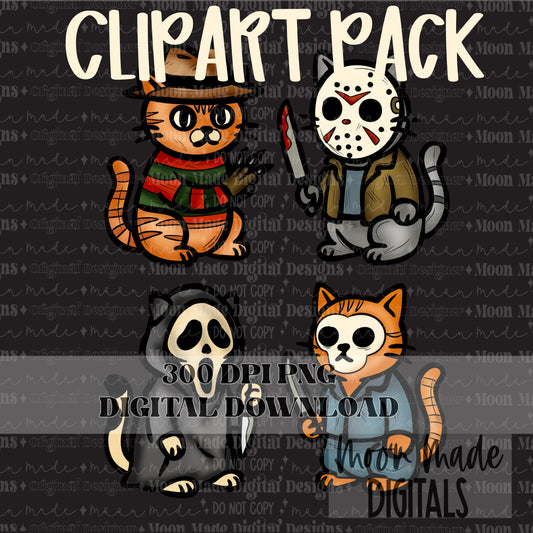 Killer Cat Clip Art