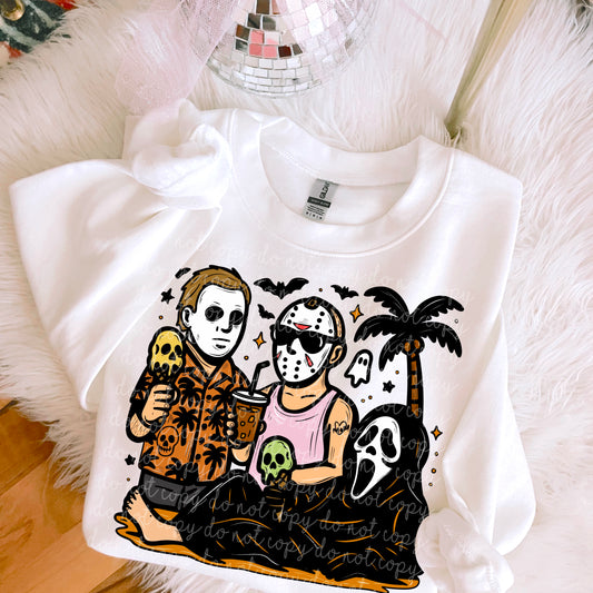 Summer Spooky Dads PNG