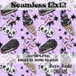 Spooky Ice Cream Seamless
