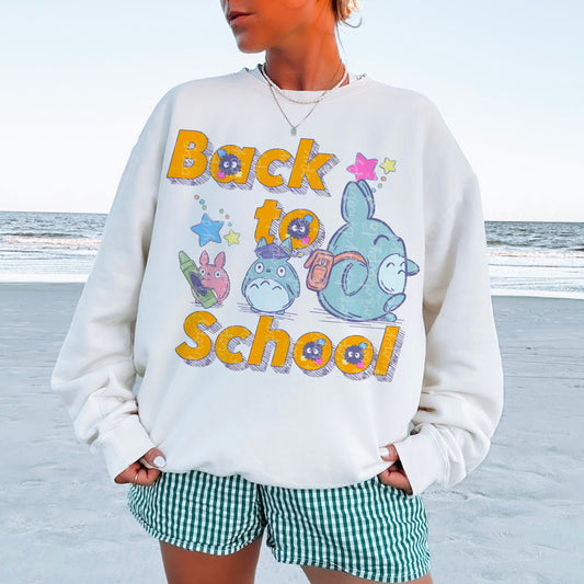 Totoro Back to School PNG