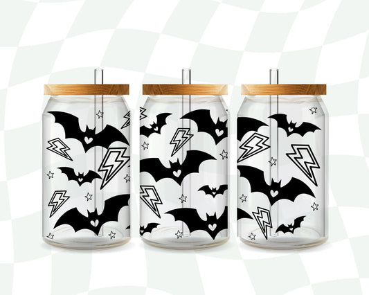 Bats and Lightning 16 oz