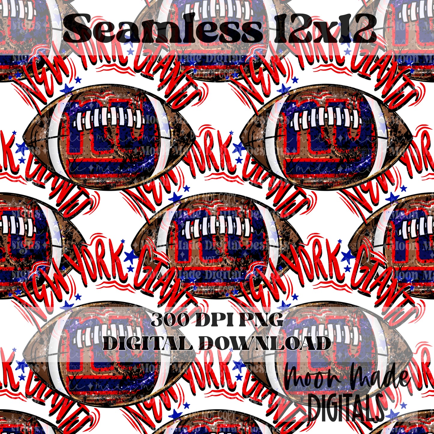 NYG Football Seamless