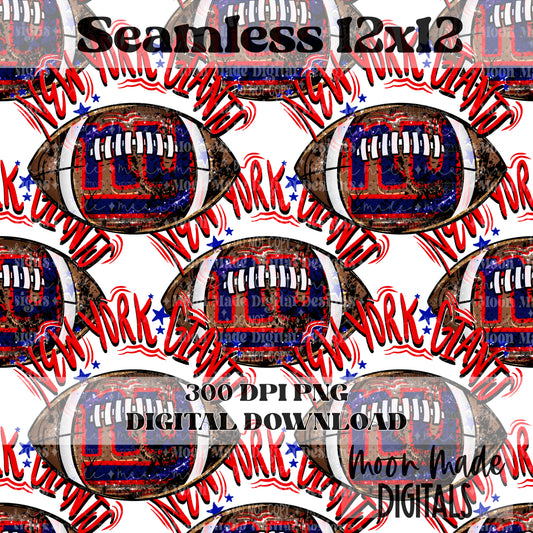 NYG Football Seamless